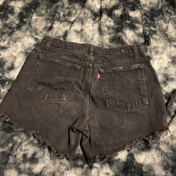 Levi's 512 Jean Shorts Sz 12 - Picture 5 of 5